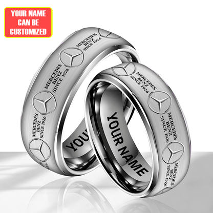 Personalized Merc Elegant Custom Alloy Ring