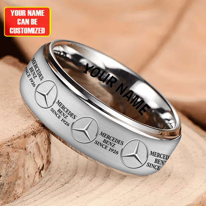 Personalized Merc Elegant Custom Alloy Ring