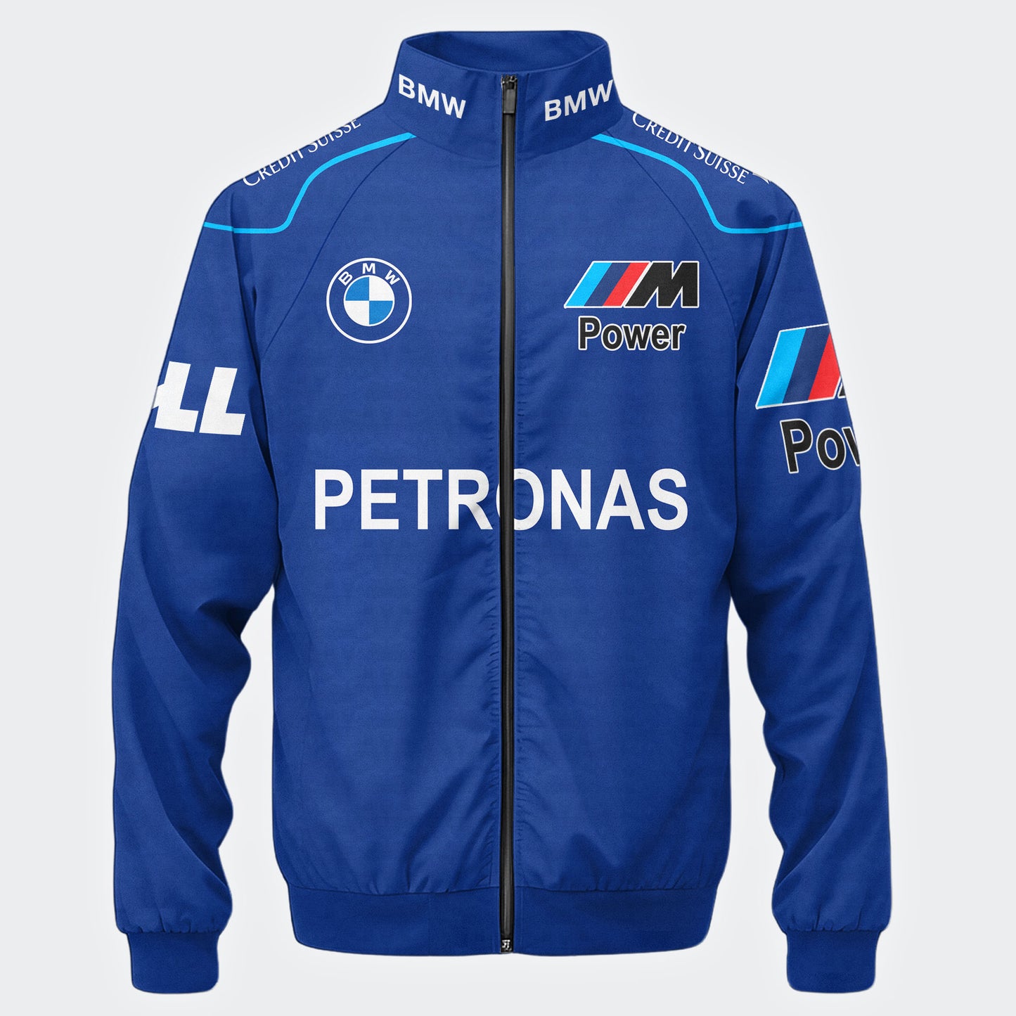 Personalized BW F1 Team Zipper Stand Collar Jacket
