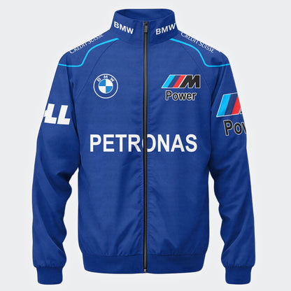 Personalized BW F1 Team Zipper Stand Collar Jacket