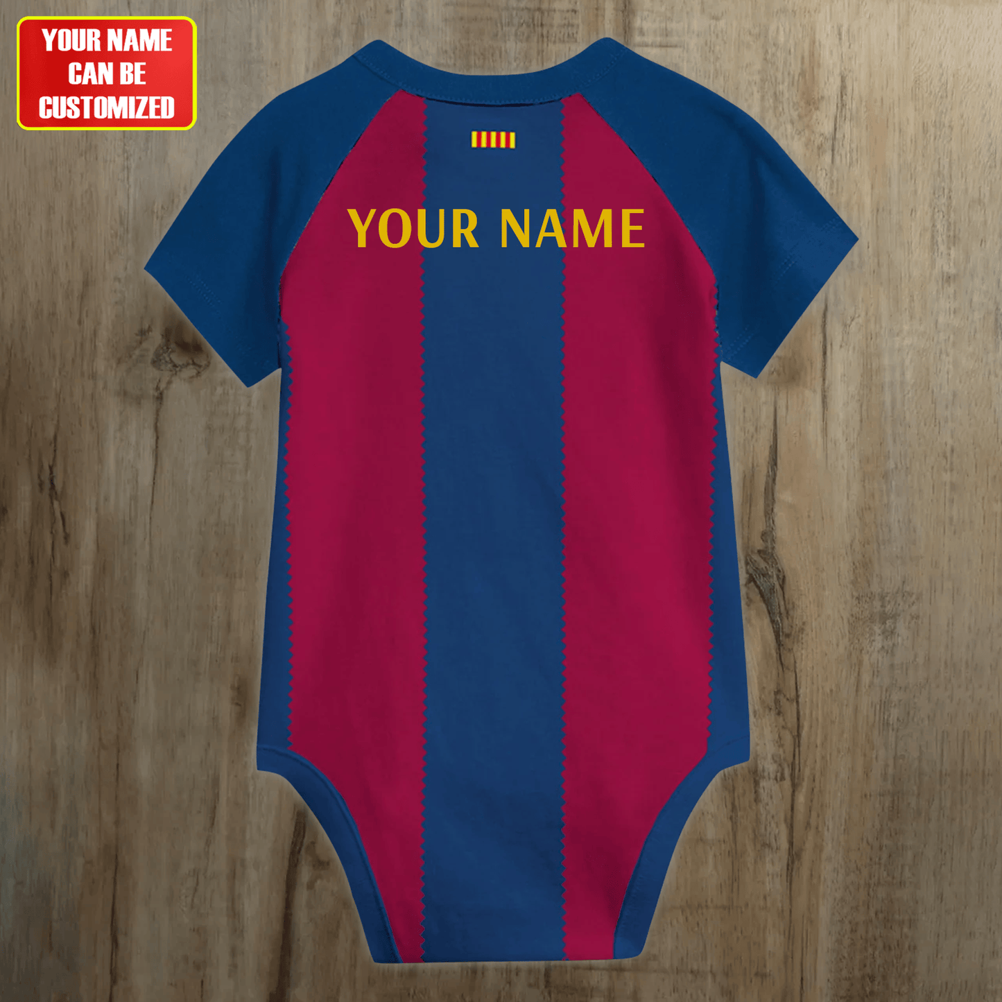 Customized Barca Soccer Jersey , Baby Rib Bodysuit Sizes