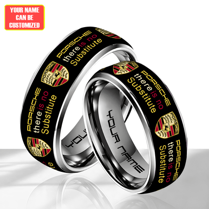 Personalized Pors Custom Alloy Ring