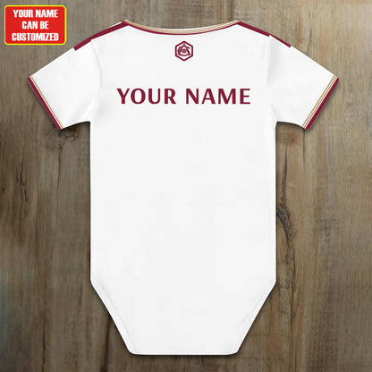 Customized Arsenal Third Soccer Jersey , Baby Rib Bodysuit Sizes
