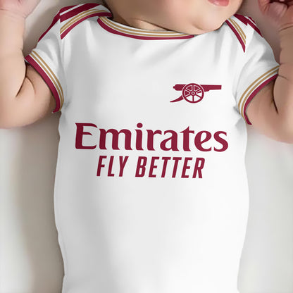 Customized Arsenal Third Soccer Jersey , Baby Rib Bodysuit Sizes