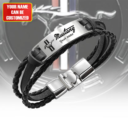 F Mustang Personalized Handmade Bracelet Gift For Fans