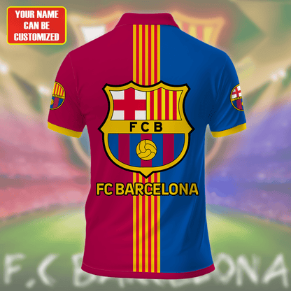 Personalized Barcelona FC 3D Full Printing Set , Barcelona FC Shirt , Barcelona Set , Zipper Polo, Hoodie , Short , Polo , hawaii V26