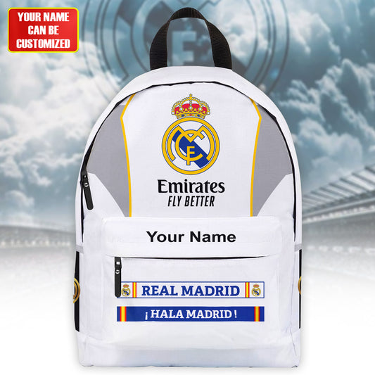 Personalized Real Madrid Sport Backpack