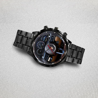 Personalized Pors Panamera Luxury Stainless Steel Watch