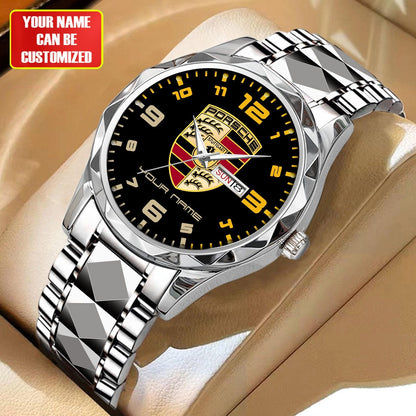 Personalized Porsche Luxury Alloy Charley Watch