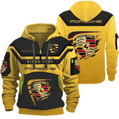 Personalized Pors Tear 3D Zip-Hoodie Cotton Jacket