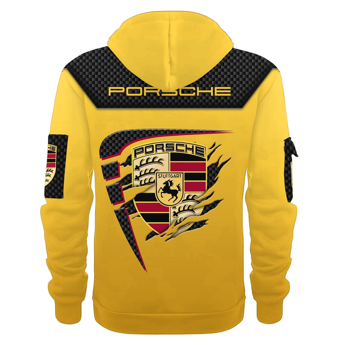 Personalized Pors Tear 3D Zip-Hoodie Cotton Jacket