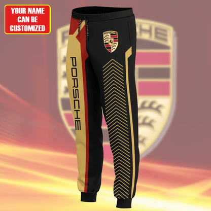 Personalized Pors 3D All over Printed Hoodie and Sweatpants set