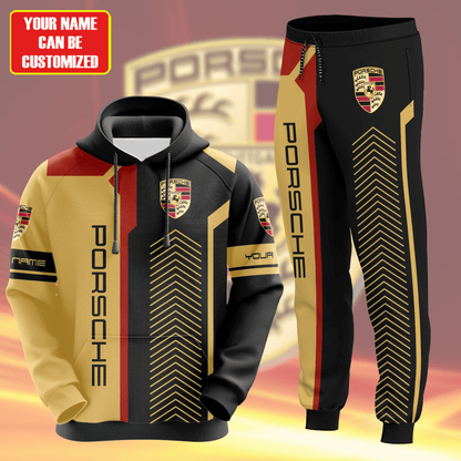 Personalized Pors 3D All over Printed Hoodie and Sweatpants set