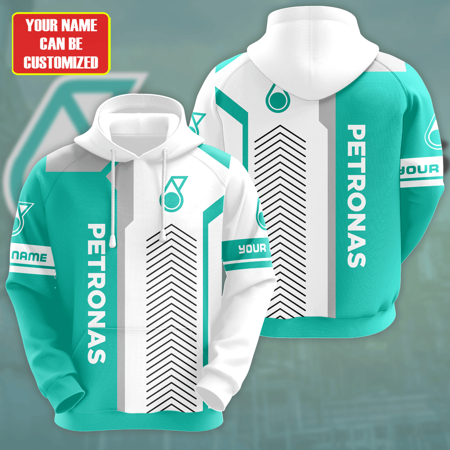 Personalized Merc AMG Petronas 3D All over Printed Hoodie and Sweatpants set