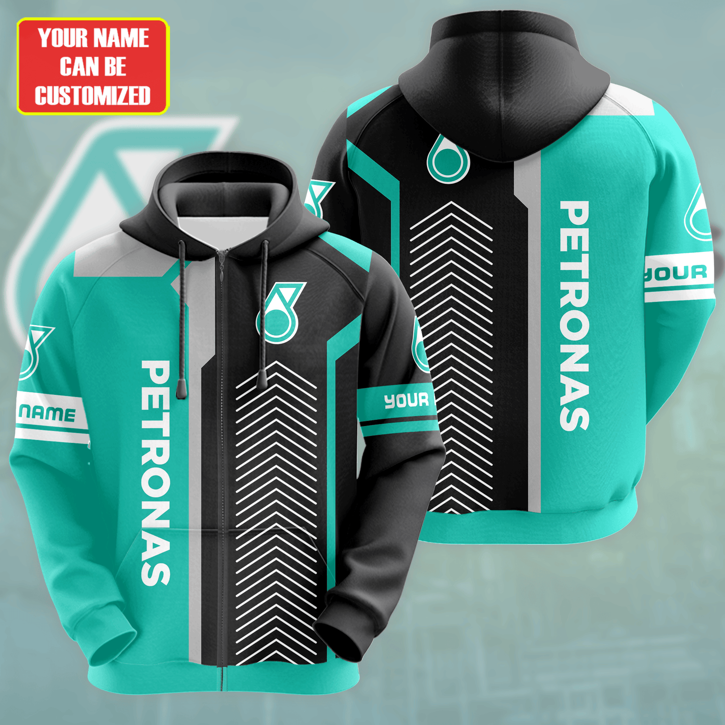 Personalized Merc AMG Petronas 3D All over Printed Hoodie and Sweatpants set