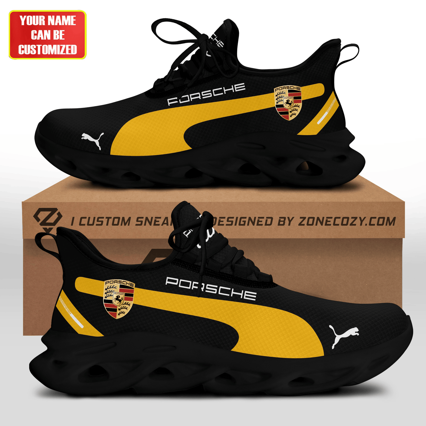 Pors x Pm Sport Chunky Custom Sneaker