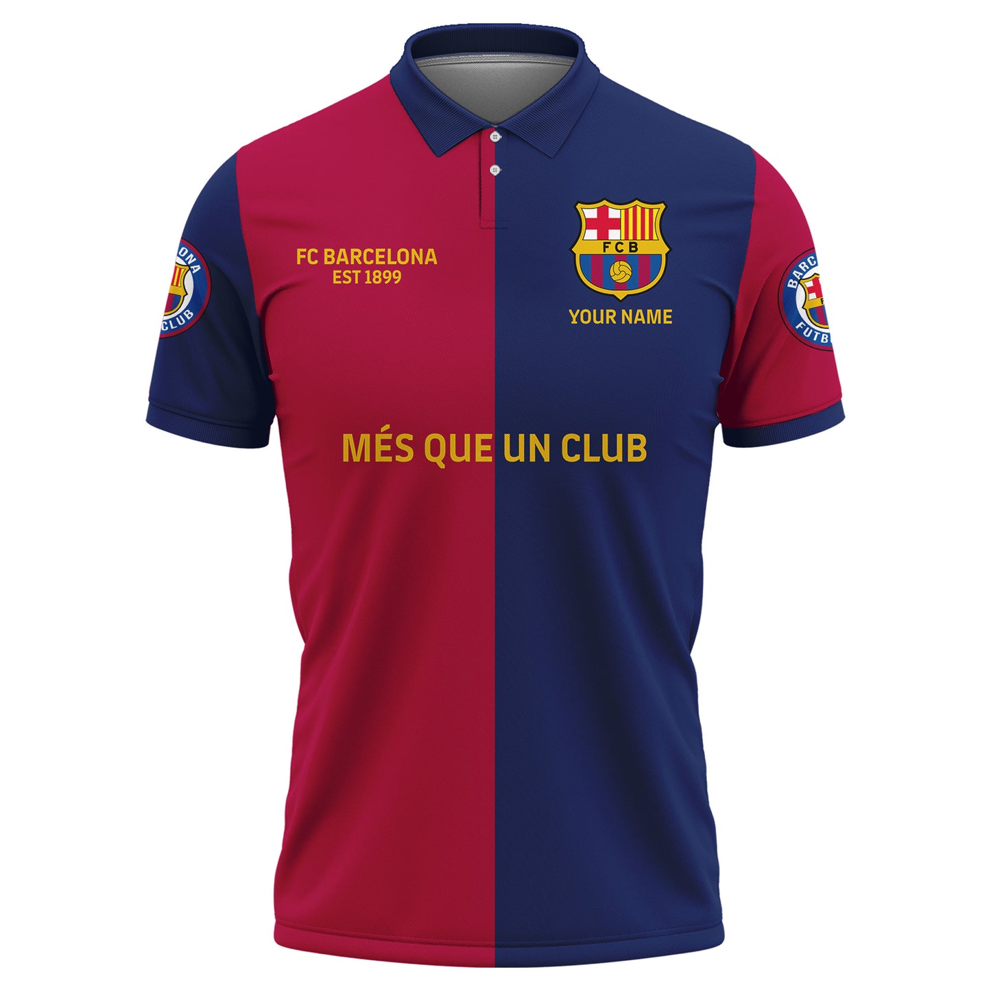 Personalized Barca Torn Full Printing Set , Barca Shirt, Hoodie , Short ,Polo ,hawaii