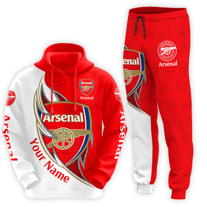 Personalized Arsenal Q7 3D All over Printed Hoodie and Sweatpants set