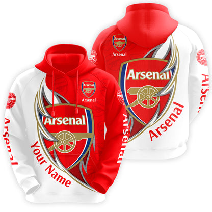 Personalized Arsenal Q7 3D All over Printed Hoodie and Sweatpants set