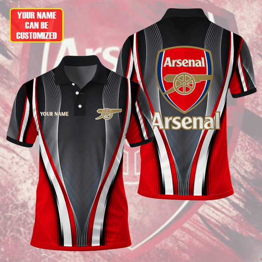 Personalized Arsenal 3D Full Printing Set , Arsenal Shirt , Zipper Polo, Hoodie , Short , Polo ,hawaii V5