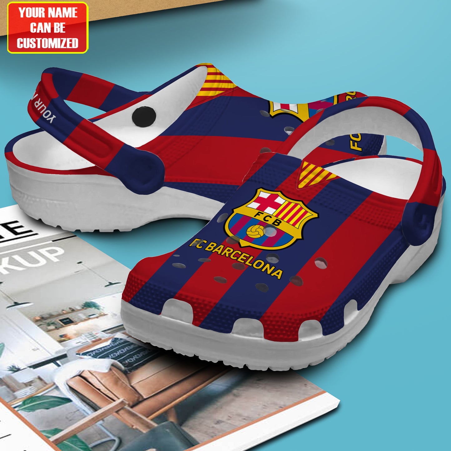 Personalized Barcelona 3D Clog