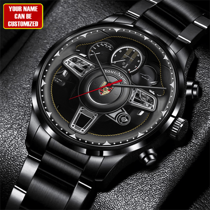 Personalized Pors Turbo S Luxury Stainless Steel Watch