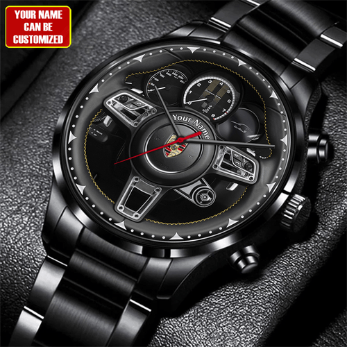 Personalized Pors Turbo S Luxury Stainless Steel Watch