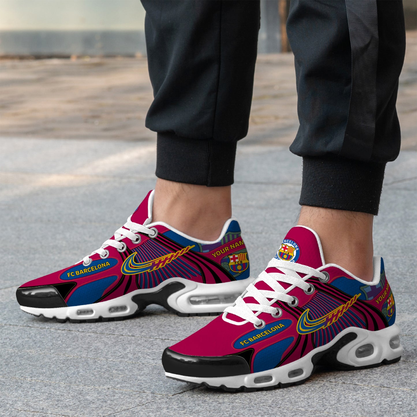 Personalized Barcelona FC Air Cushion Sneaker