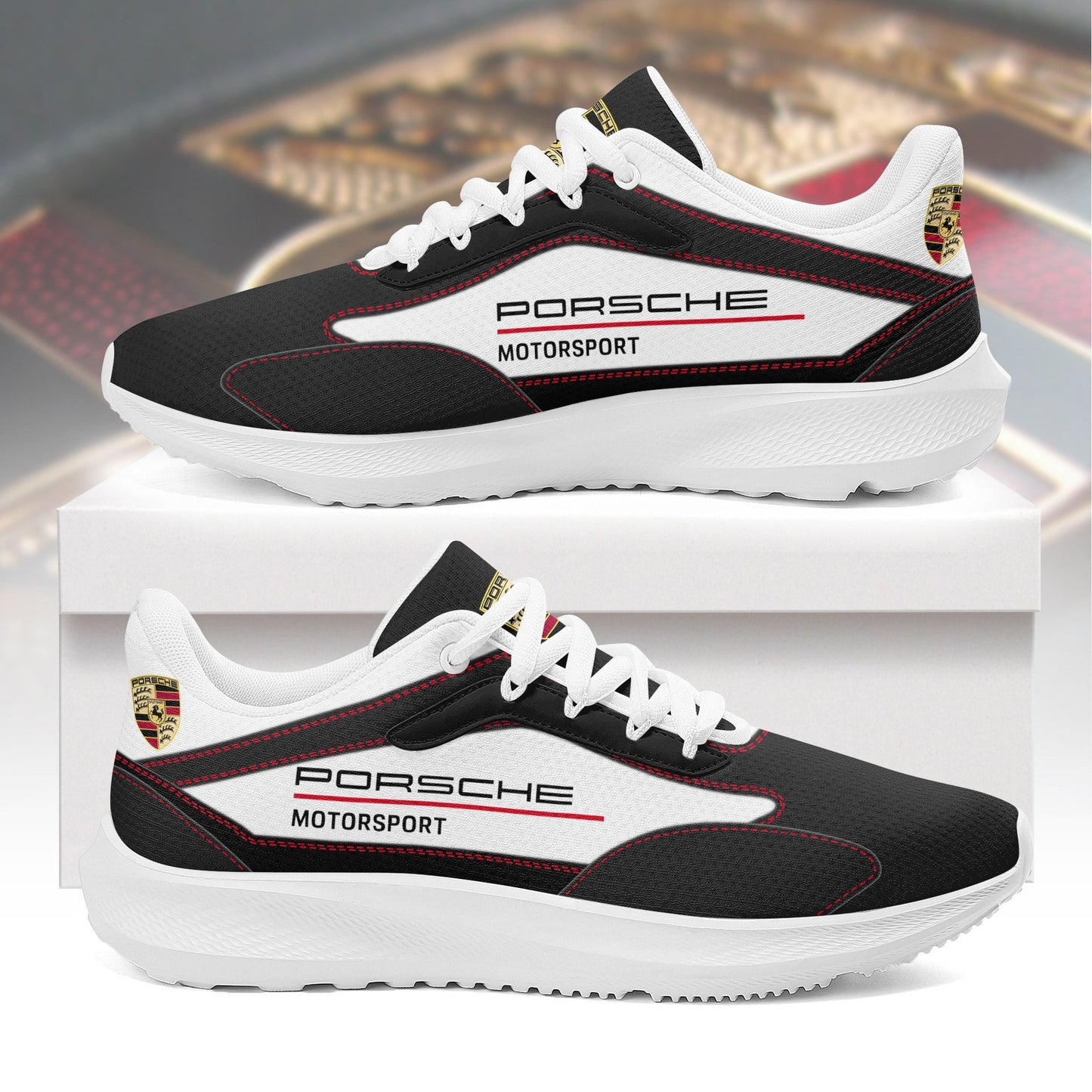 Pors Running Motorsport Chunky Custom Sneaker