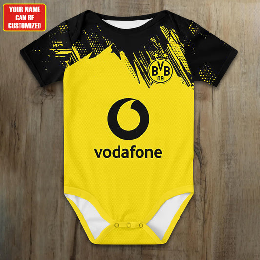 Customized Dortmund Soccer Jersey , Baby Rib Bodysuit Sizes