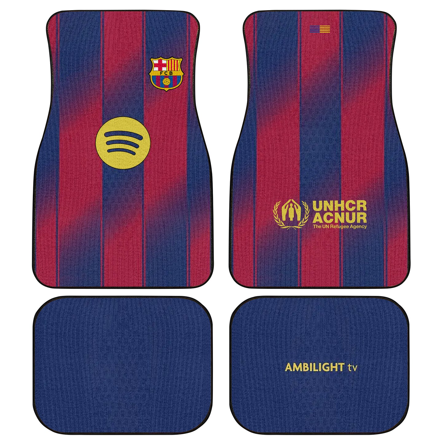 Barcelona FC Car Floor Mats