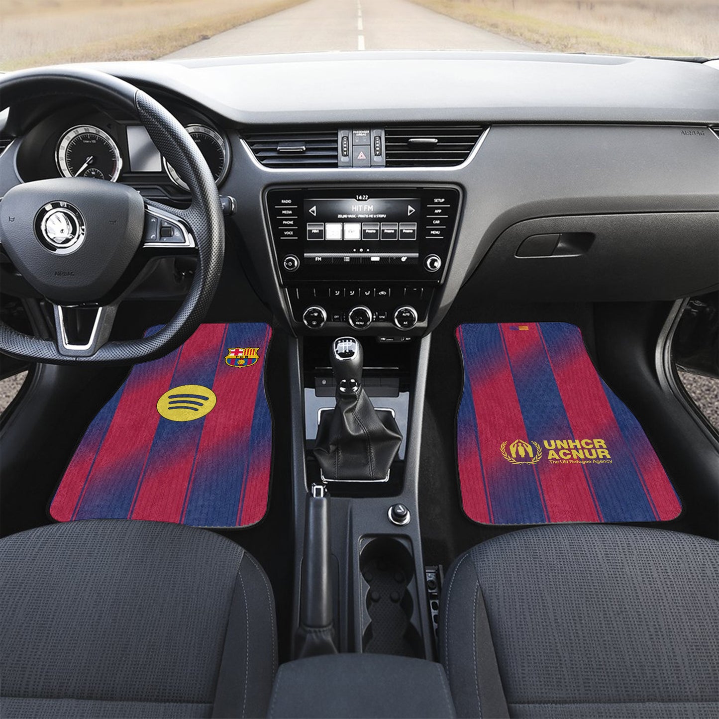 Barcelona FC Car Floor Mats