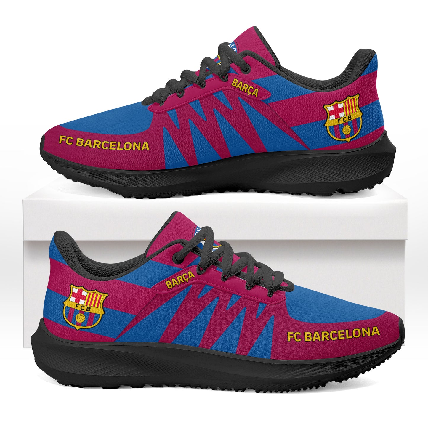 Barcelona FC Running Sport Chunky Custom Sneaker