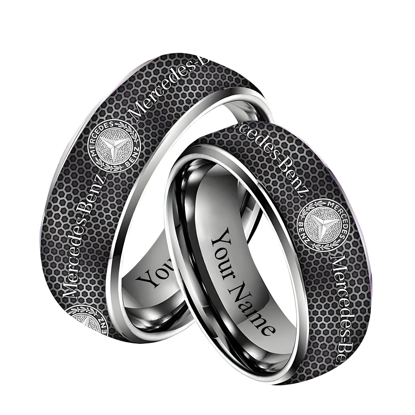 Personalized Merc Luxury Custom Alloy Ring