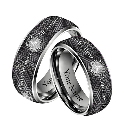 Personalized Merc Luxury Custom Alloy Ring