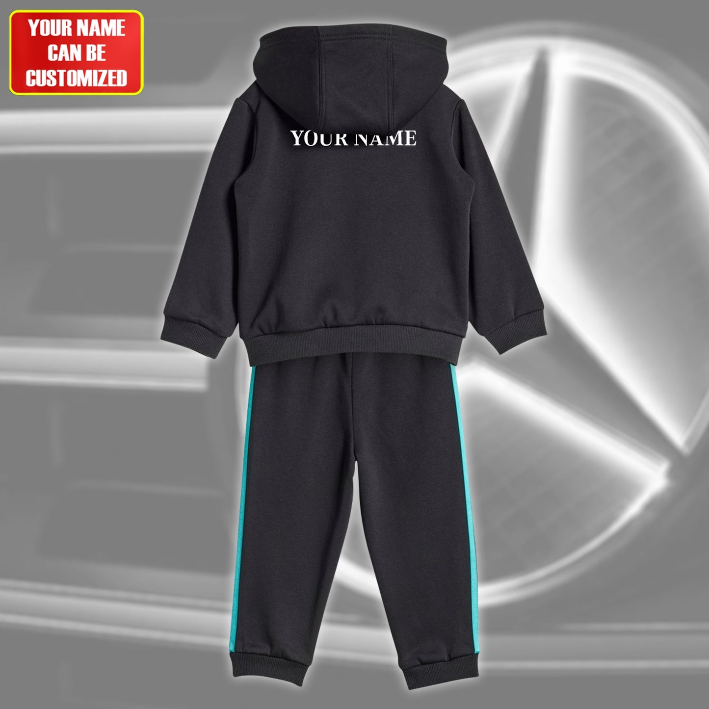 Personalized Merc AMG Petronas Kids Set