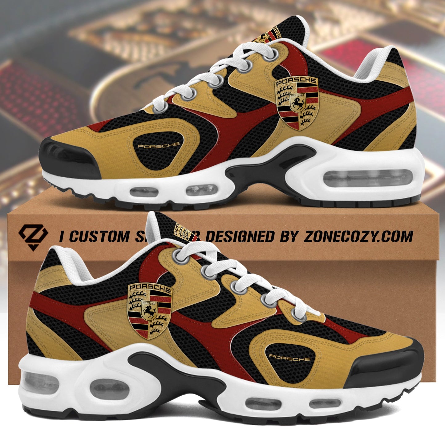 Personalized Porsche Sport Air Cushion Sneaker