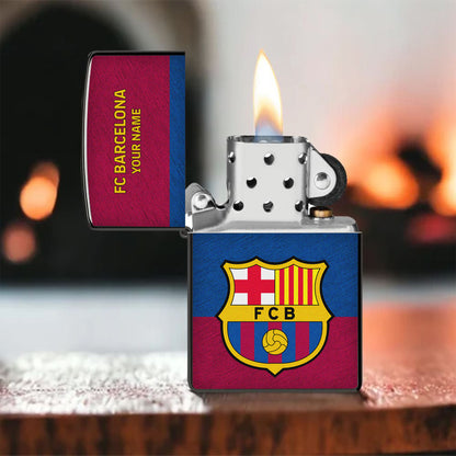 Personalized Barca FC Zippo Lighter