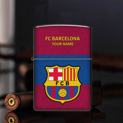 Personalized Barca FC Zippo Lighter