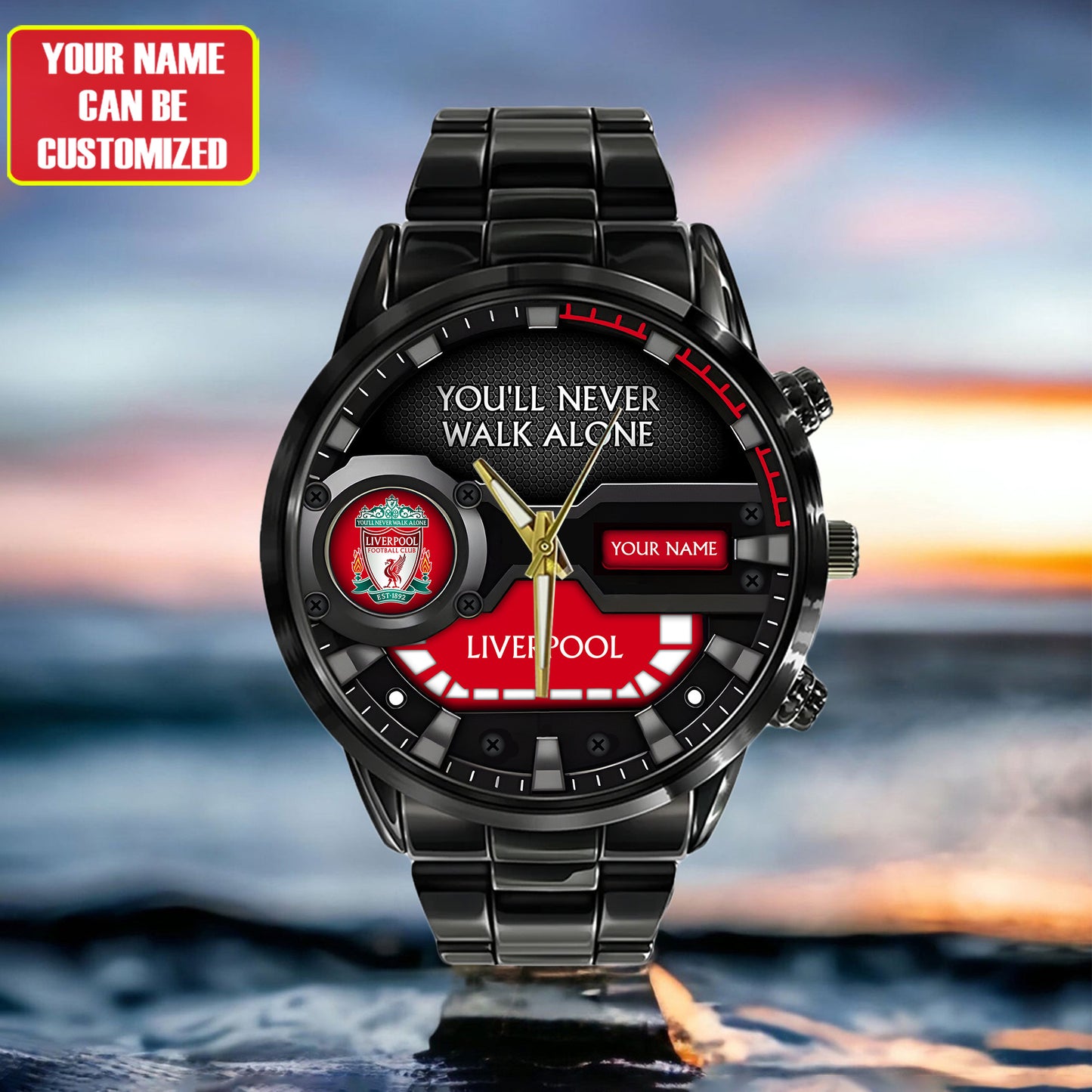 Personalized LFC Stainless Steel Watch
