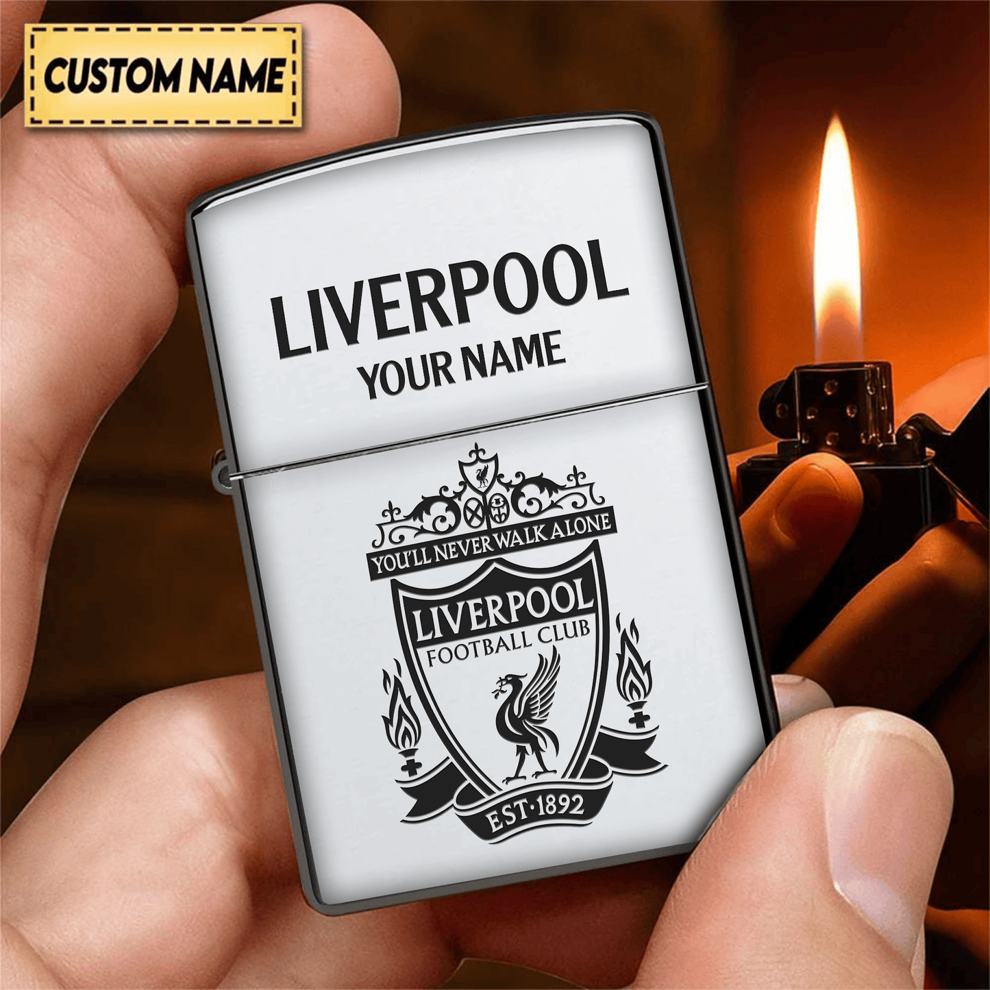 Personalized LFC Laser Zippo Lighter