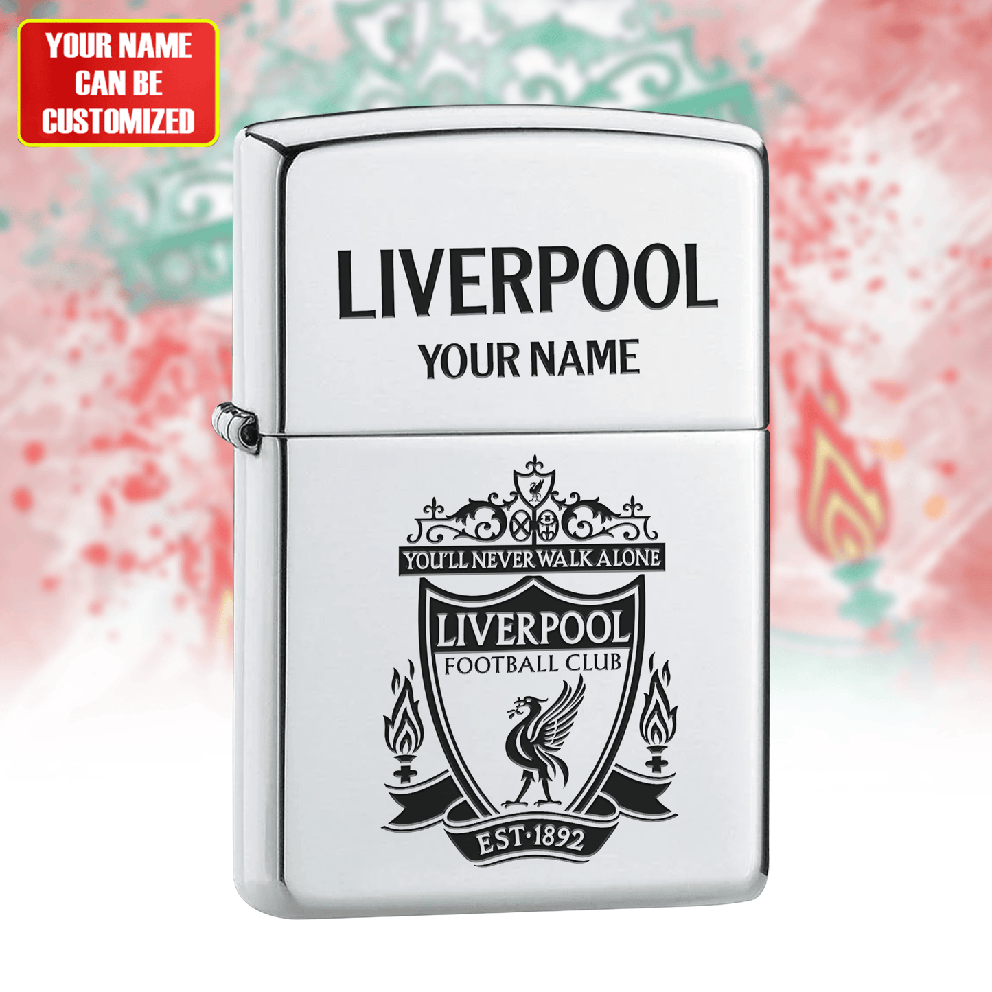 Personalized LFC Laser Zippo Lighter