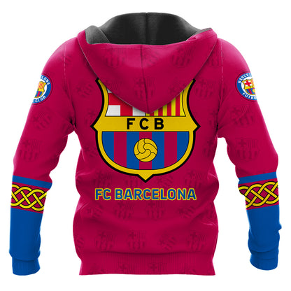 Personalized Barcelona Sport 3D Full Printing Set , Barcelona FC Shirt , Barcelona Set , Zipper Polo, Hoodie , Short , Polo , hawaii