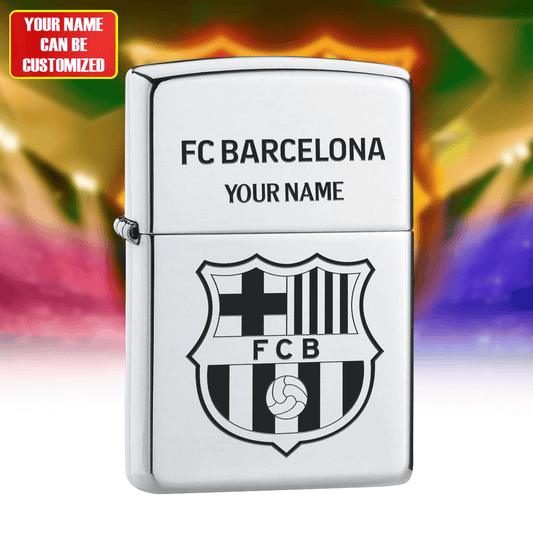 Personalized Barca Laser Zippo Lighter