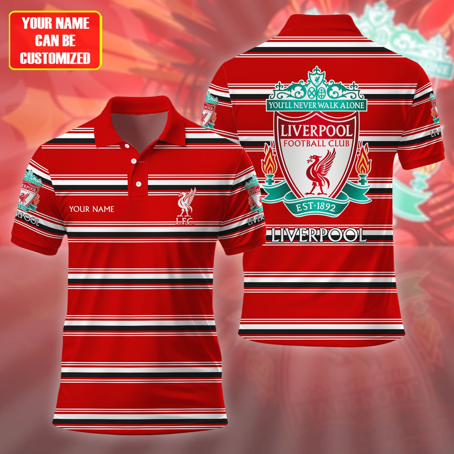 Personalized Liverpool Q21 3D Full Printing Set ,Liverpool Q21 Shirt , Hoodie , Short , Polo ,hawaii