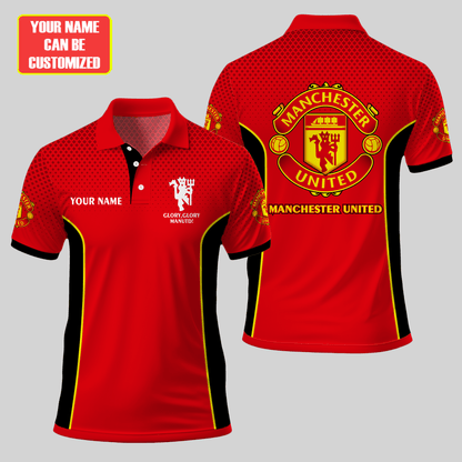 Personalized MU FC 3D Full Printing Set,  Shirt , Zipper Polo, Hoodie , Short ,Polo ,hawaii