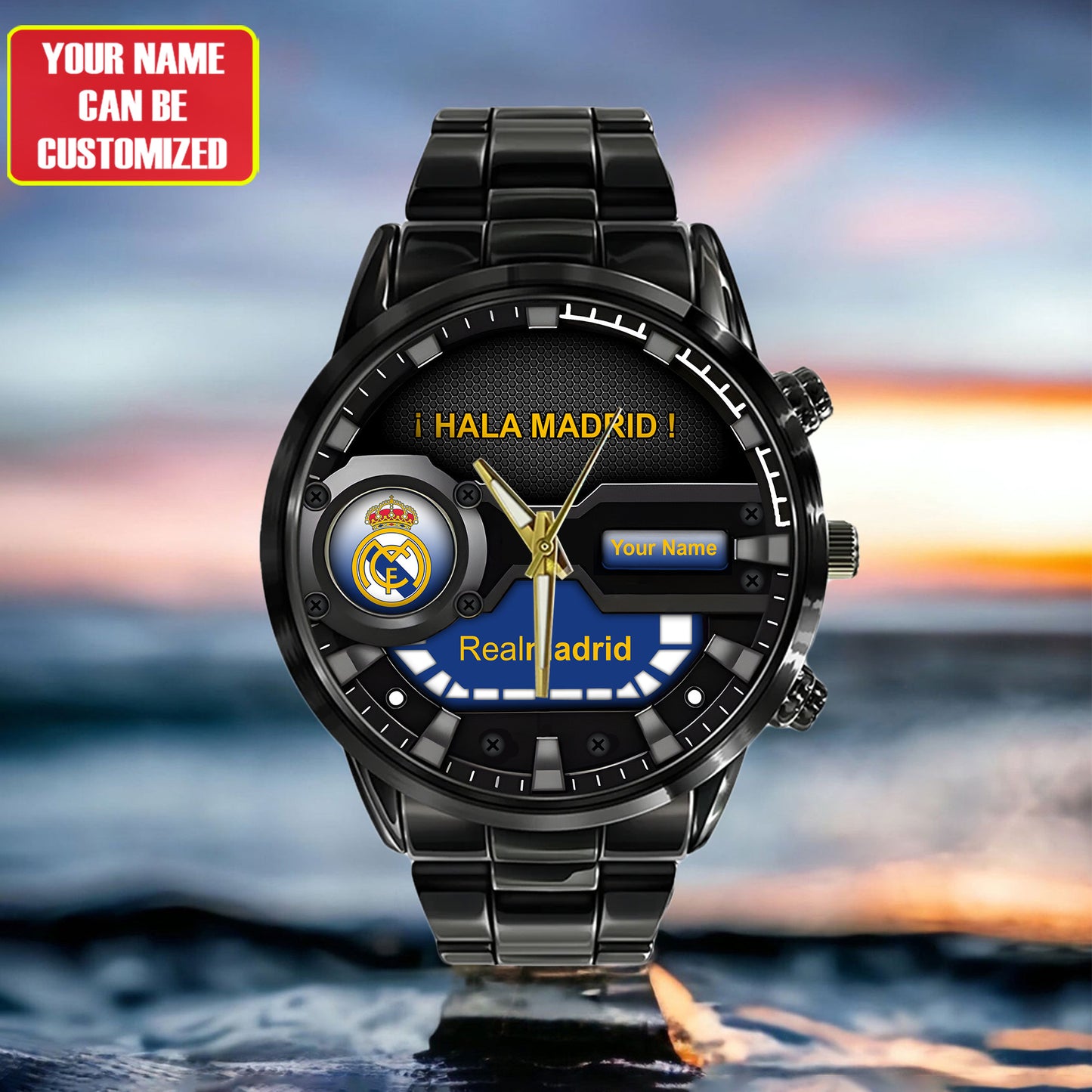 Personalized Real Stainless Steel Watch