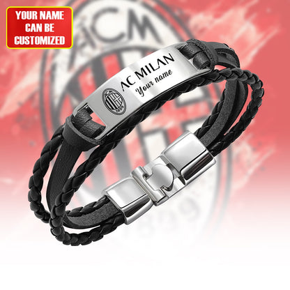 AC Milan Personalized Handmade Bracelet Gift For Fans