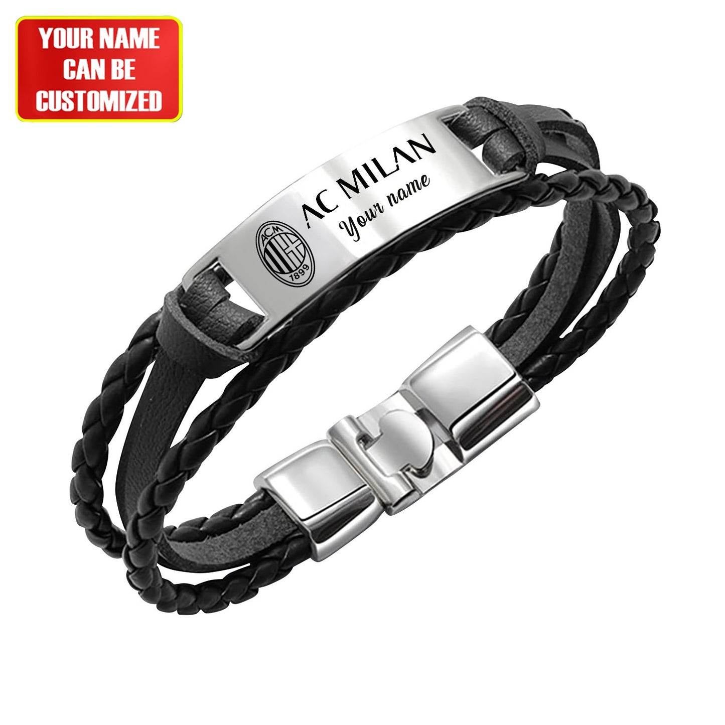AC Milan Personalized Handmade Bracelet Gift For Fans
