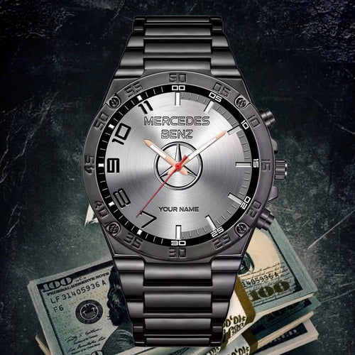 Personalized Merc Sport Luxury Dial Steel Watch V13